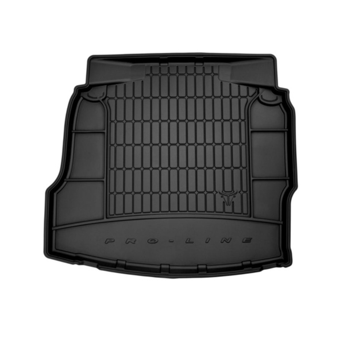 Covor auto pentru portbagaj Frogum pentru Opel Vectra C Sedan 2003-2008, Cauciuc, Negru