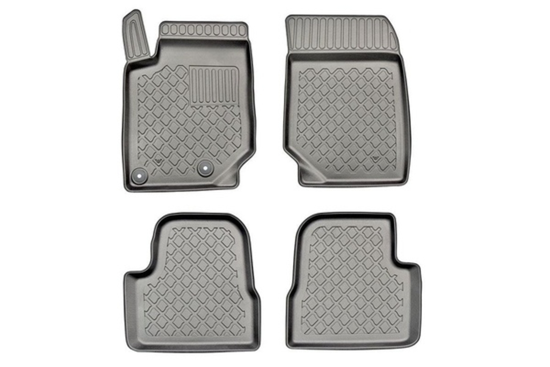 Covorase auto tip tavita Peugeot 208 II, fabricatie 06.2019 - prezent (nu electric)