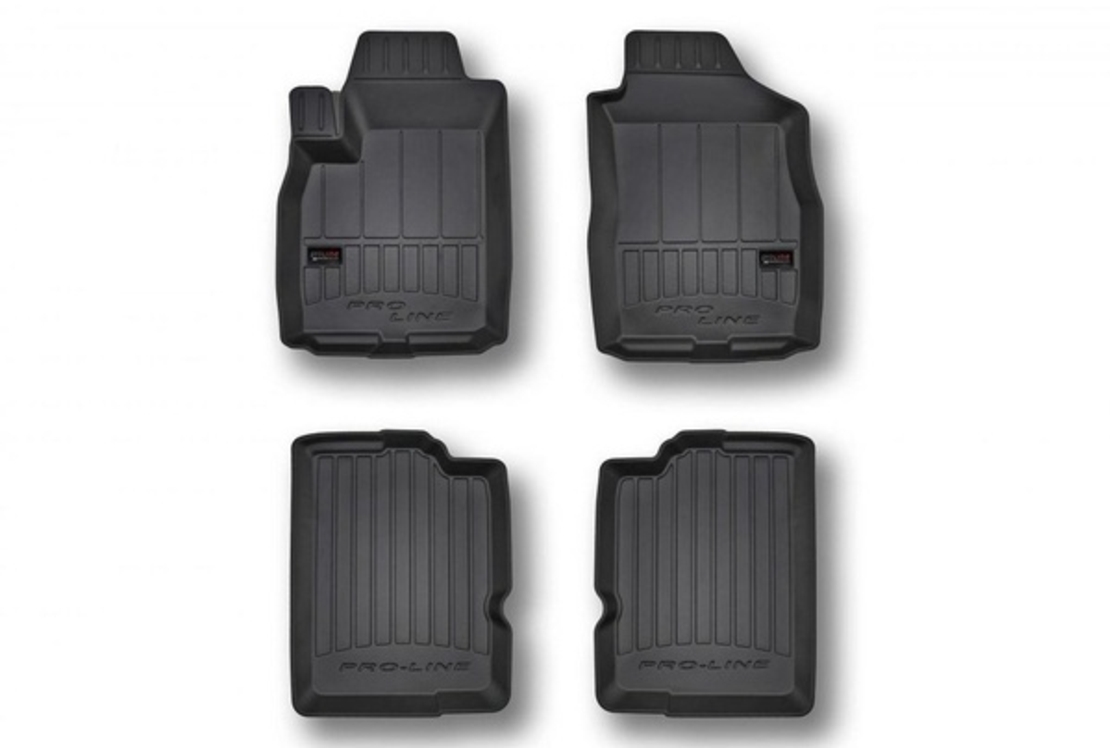 Covorase auto tip tavita 3D Fiat Panda II fabricatie 2003 - 2012