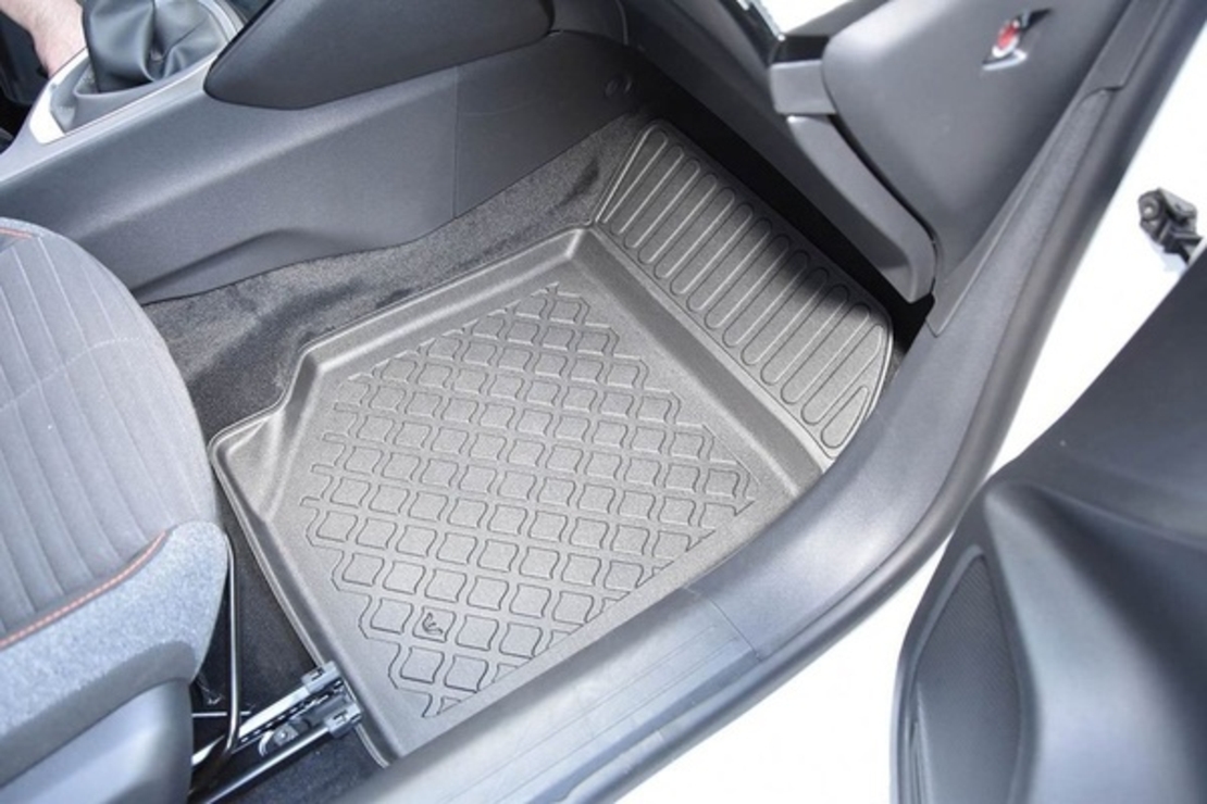 Covorase auto tip tavita Peugeot 208 II, fabricatie 06.2019 - prezent (nu electric)