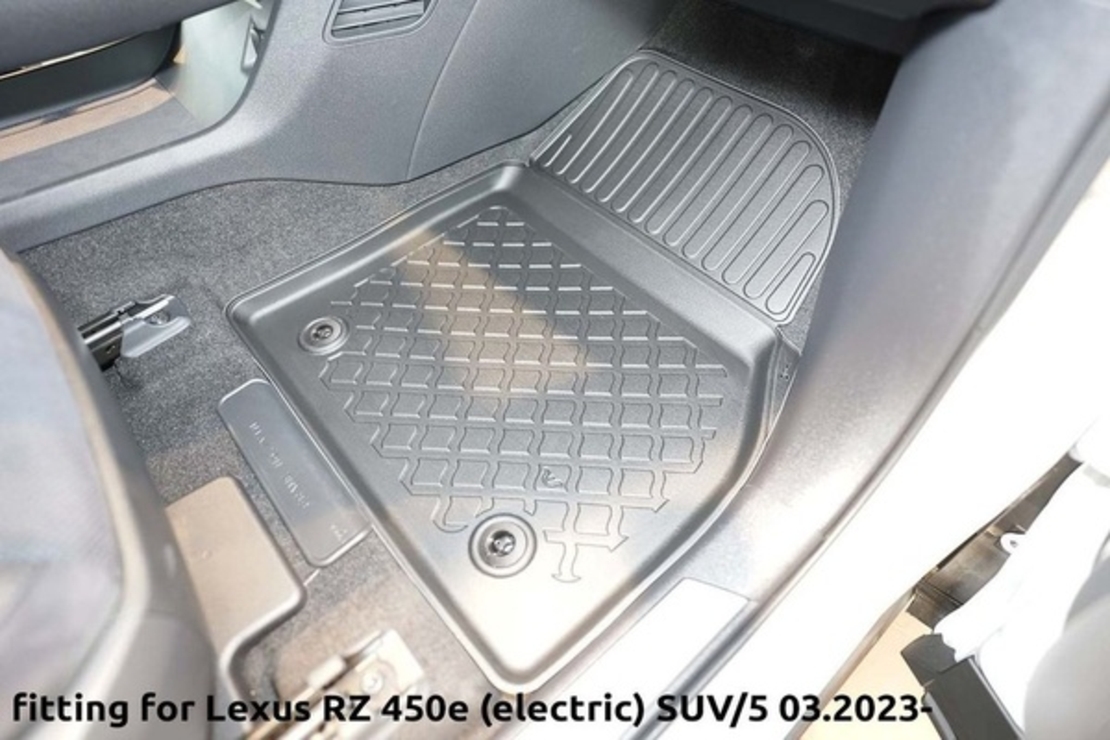 Covorase auto tip tavita Lexus RZ 450e fabricatie 03.2023 - prezent, caroserie suv