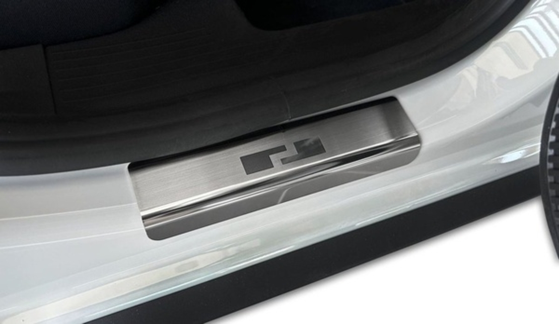 Protectie praguri usi inox Toyota Land-Cruiser fabricatie 1998-2007