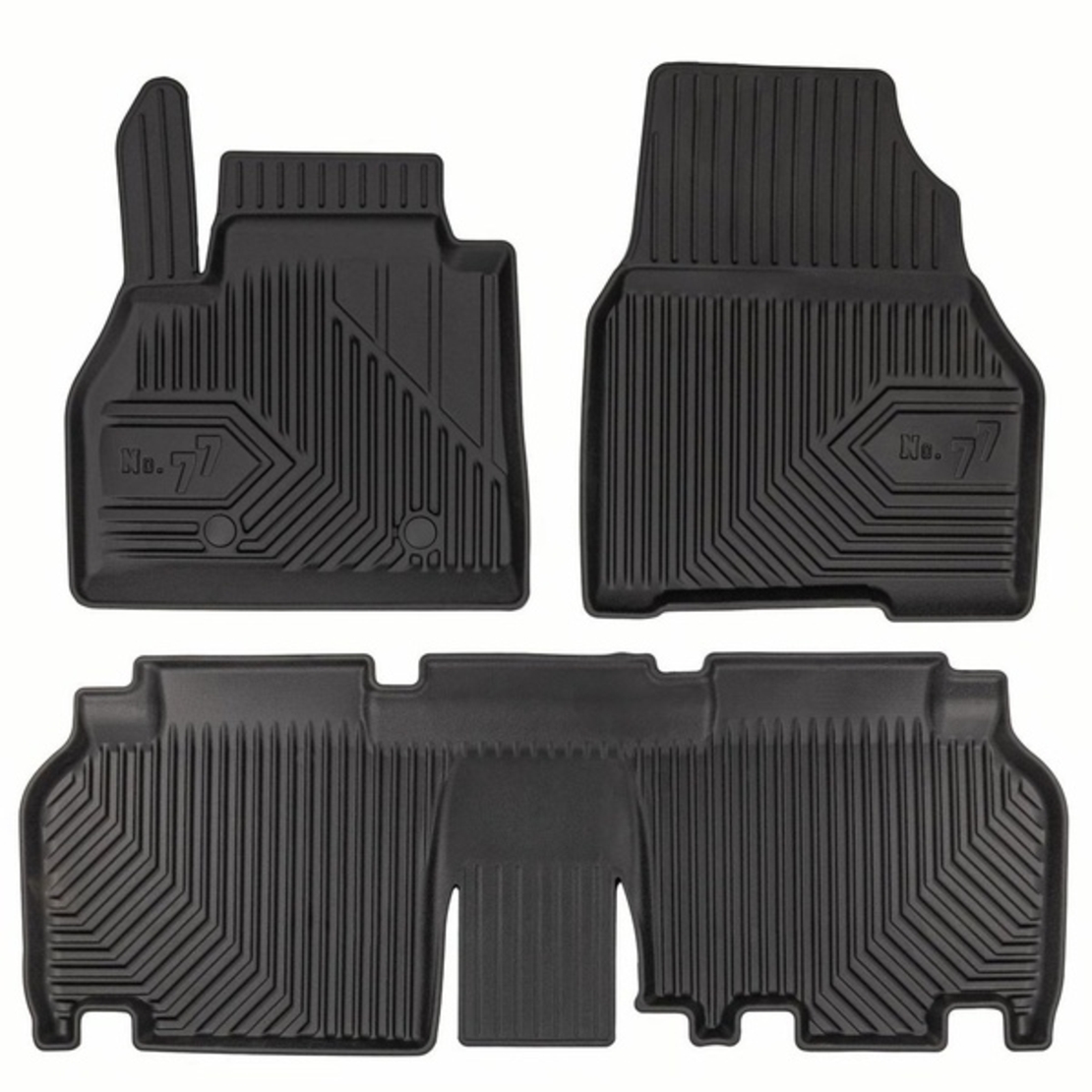 Covorase auto tip tavita Mercedes Citan W415, fabricatie 10.2012 - 08.2021, caroserie van, randul 1 si randul 2