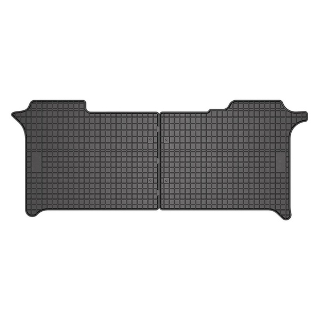 Set covorase auto Frogum pentru Man TGE / VW Crafter II din 2017 , Cauciuc, Negru