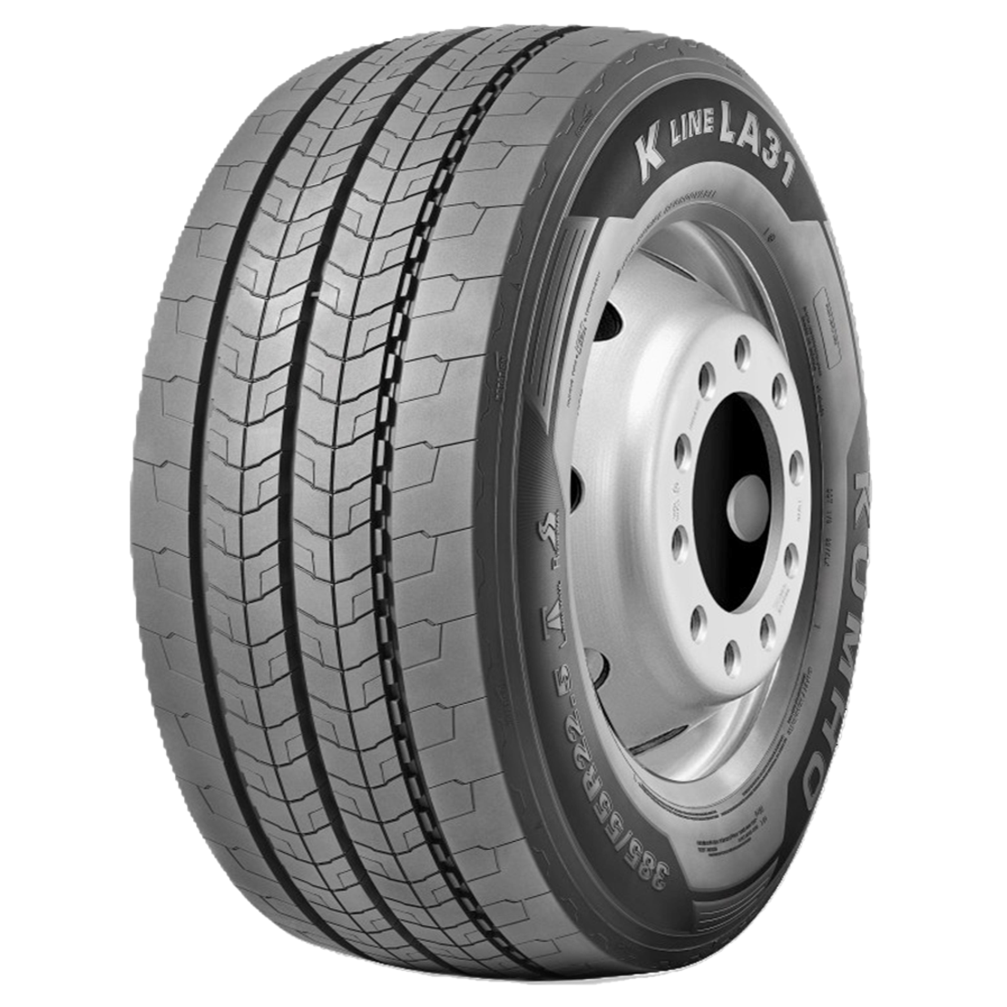 2364313 Anvelopa Camion KUMHO KLA31 385/55R22.5 160K/B/A/70dB(A)