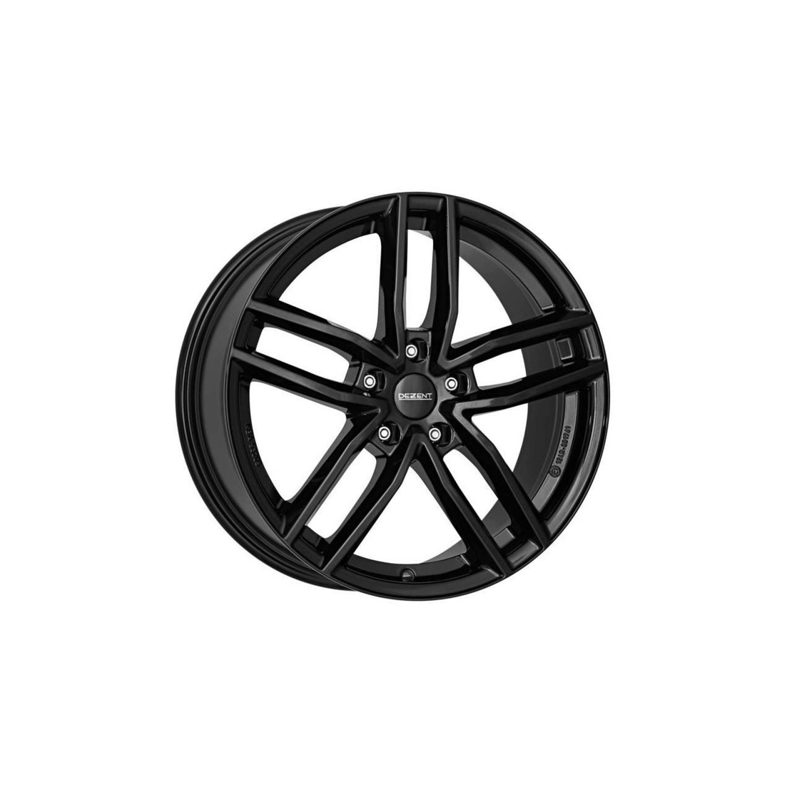 TTRG8BA46E Janta Aliaj DEZENT TR_black 8x18 5x112/46/57.1