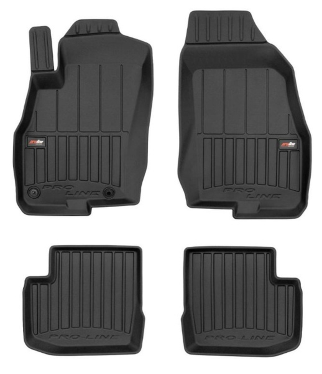 Covorase tip tavita Fiat Punto Evo, anul de fabricatie 2005 - 2018, caroserie Hatchback