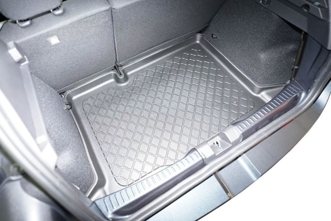 Tavita de portbagaj Dacia Sandero III Stepway, caroserie Hatchback, fabricatie 01.2021 - prezent, portbagaj inferior, fara podea variabila pe inaltime