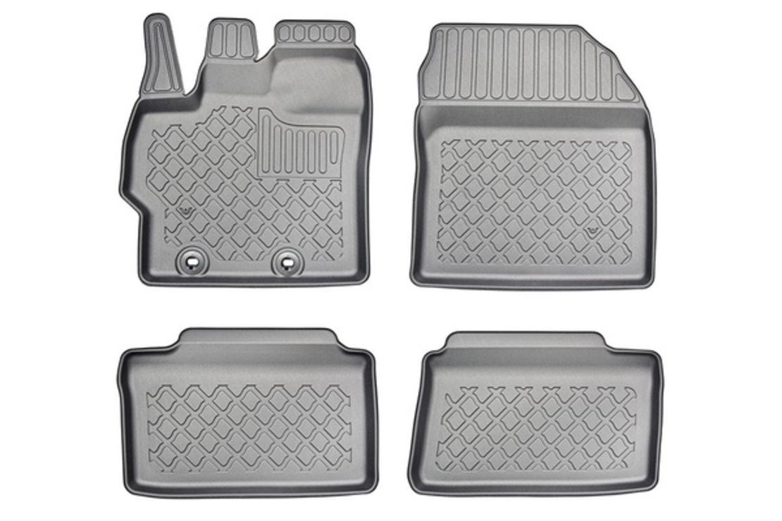 Covorase auto tip tavita Toyota Yaris IV, fabricatie 09.2020 - prezent (inclusiv Hybrid)