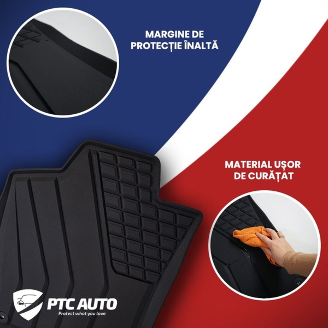 Covorase auto tip tavita MG HS II fabricatie 07.2024 - prezent, caroserie suv