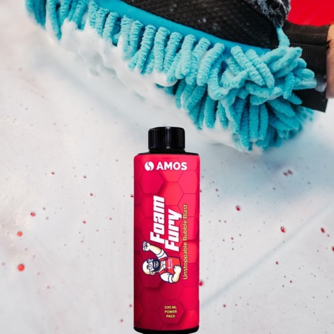 AMOS FoamFury - Pre-Curățător Concentrat pentru Detailing Auto (500 ml)