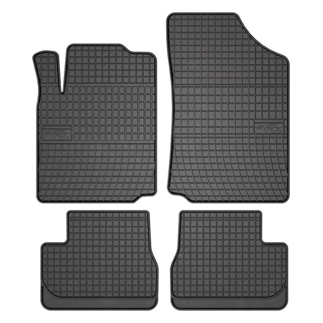 Covorase din cauciuc Citroen C2, anul de fabricatie 2003-2009