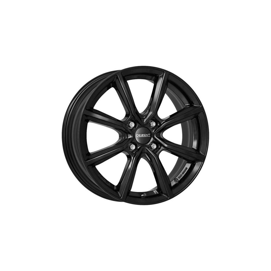 TTNY3BA38E Janta Aliaj DEZENT TN_black 7x17 4x108/38/65.1
