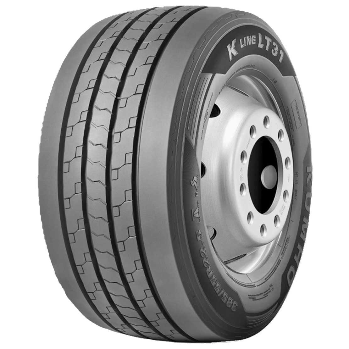 2364353 Anvelopa Camion KUMHO KLT31 385/55R22.5 160K/B/A/71dB(A)