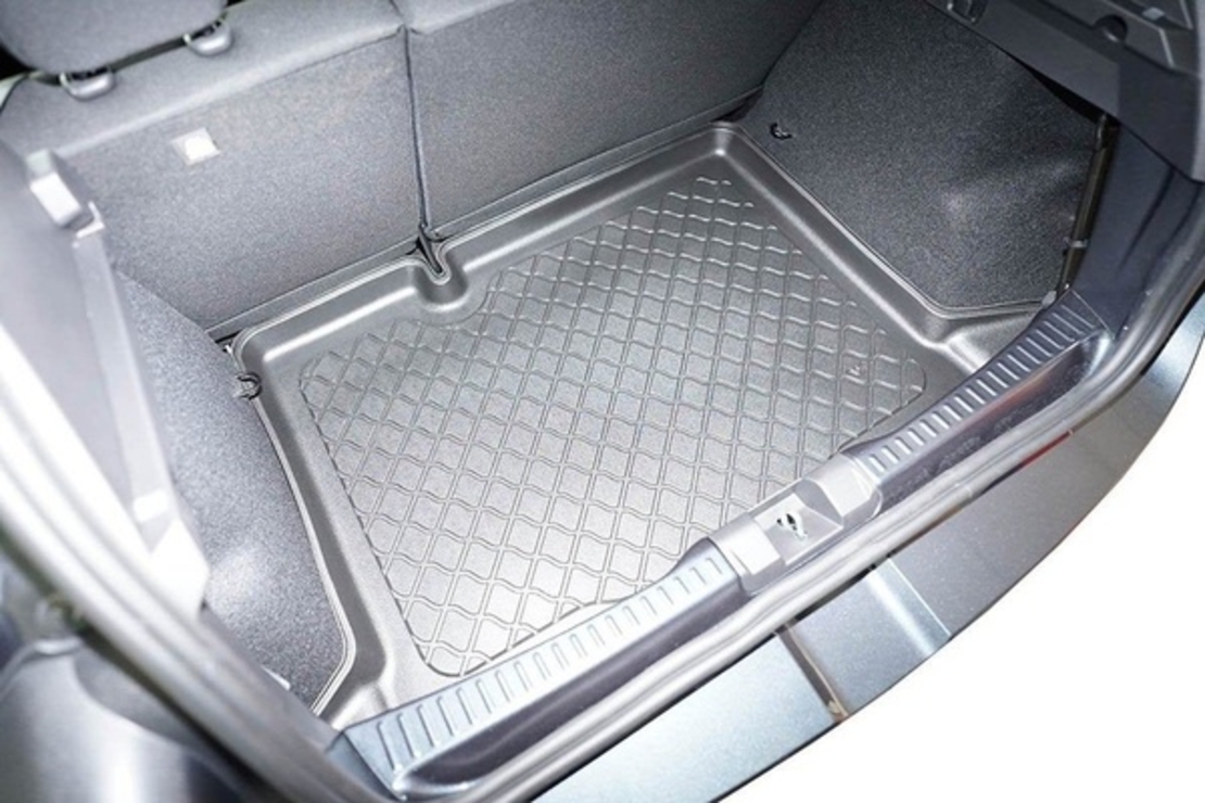Tavita de portbagaj Dacia Sandero III Stepway, caroserie Hatchback, fabricatie 01.2021 - prezent, portbagaj inferior, fara podea variabila pe inaltime