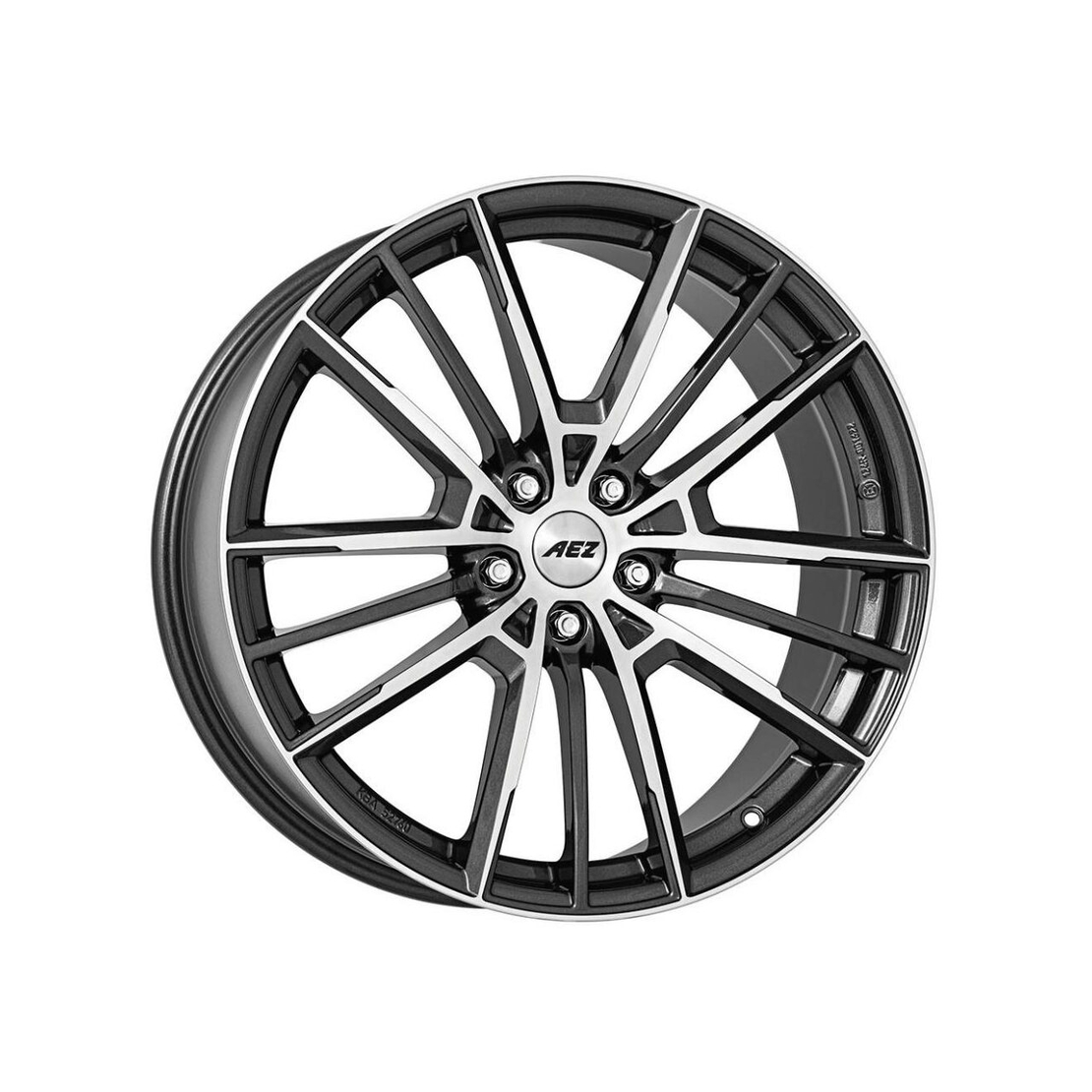 AKA78FP38E Janta Aliaj AEZ Kaiman_dark 7.5x17 5x112/38/66.6
