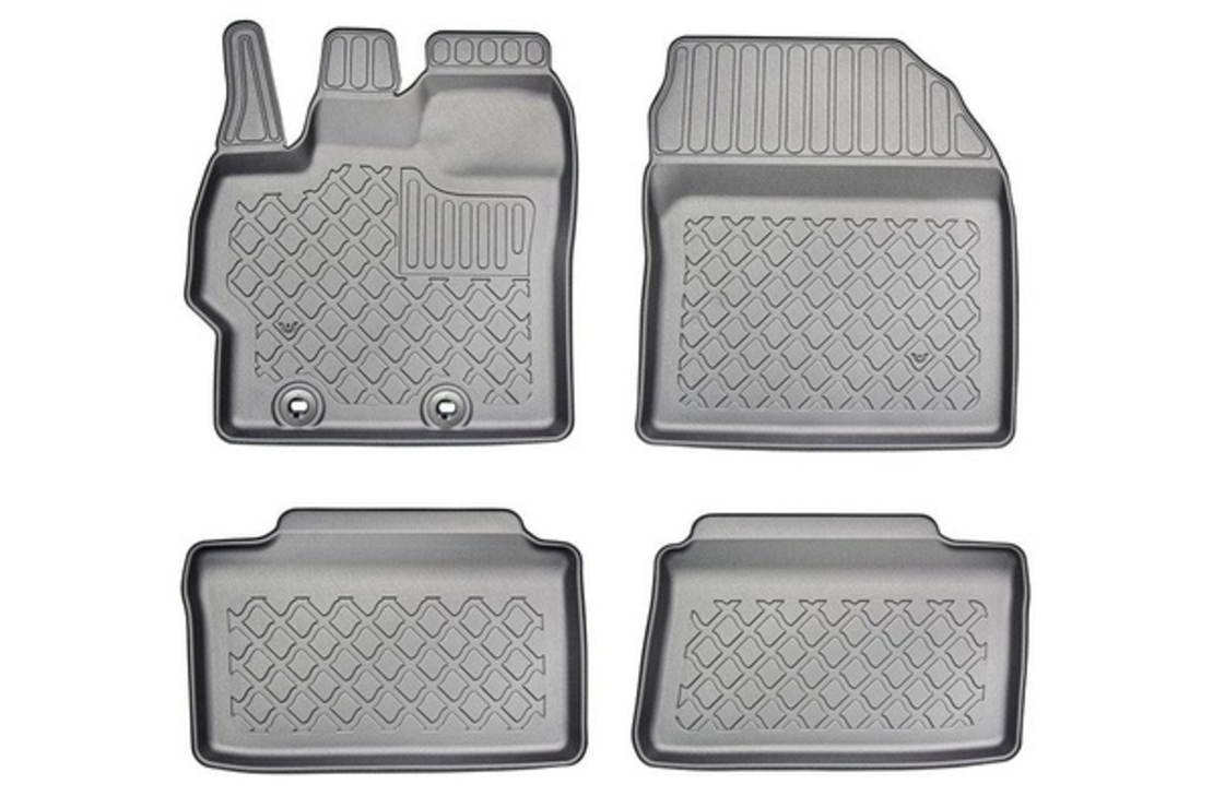 Covorase auto tip tavita Toyota Yaris IV, fabricatie 09.2020 - prezent (inclusiv Hybrid)