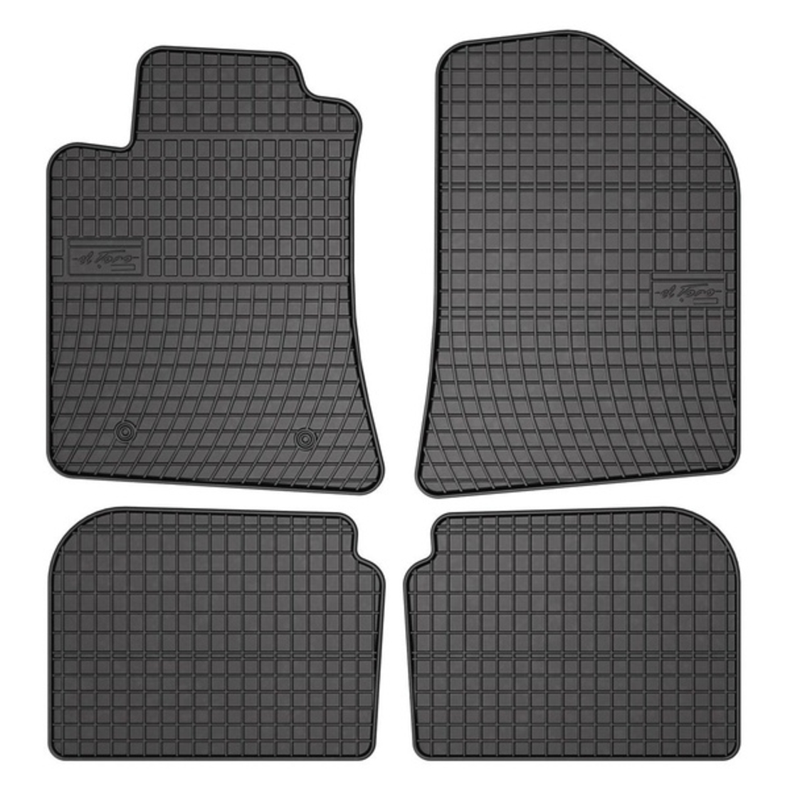 Set covorase auto Frogum din cauciuc pentru Toyota Avensis II 2003-2008