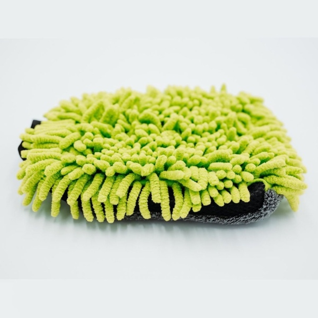 Pachet prosop verde-neon microfibra ultra absorbant AMOS fluffy 1000 GSM 60*80cm + manusa verde-neon CADOU