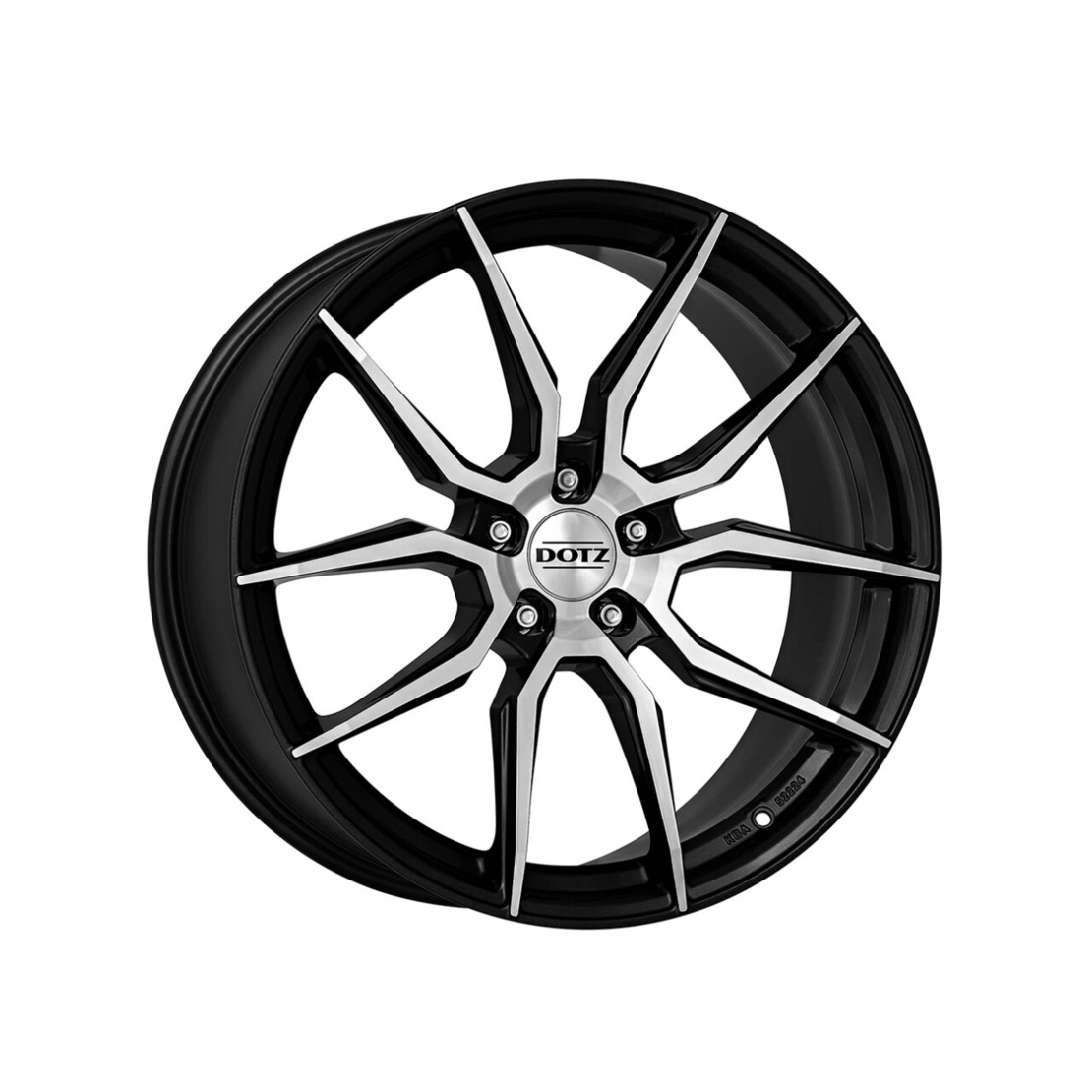 OMI0N8FP28 Janta Aliaj DOTZ Misano_dark 9.5x20 5x112/28/70.1