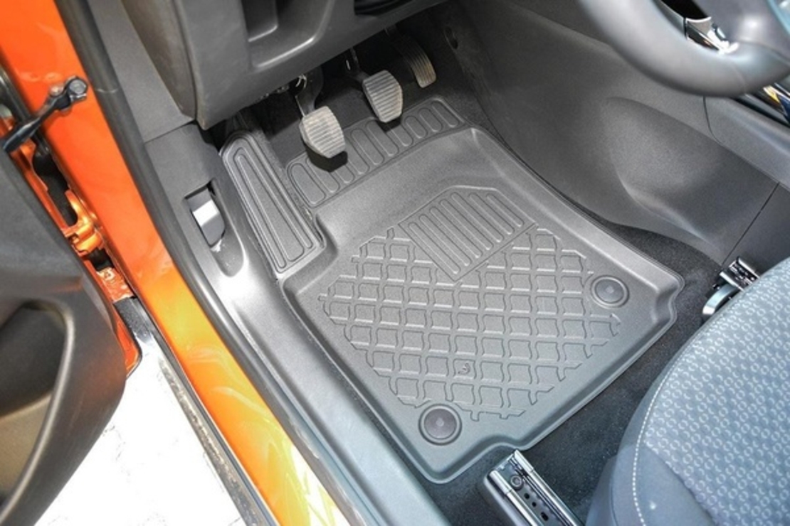 Covorase auto tip tavita Opel Crossland X fabricatie 2017 - prezent