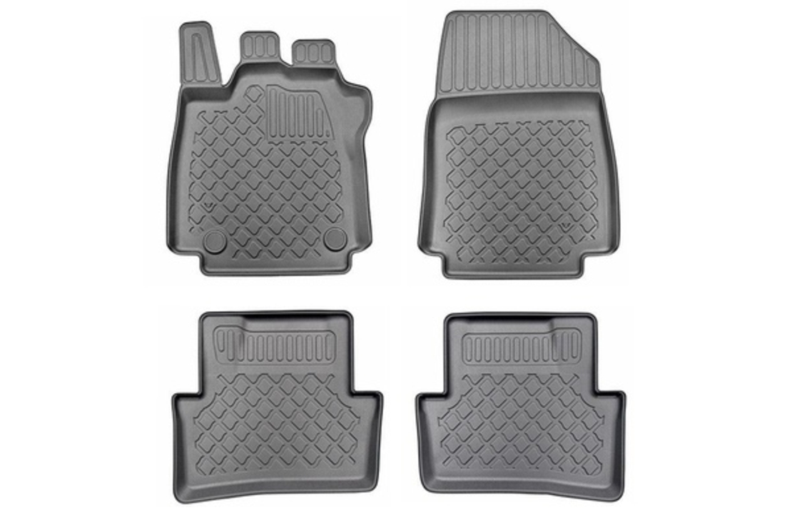 Covorase auto tip tavita Renault Clio IV, caroserie Hatchback, fabricatie 10.2012 - 08.2019