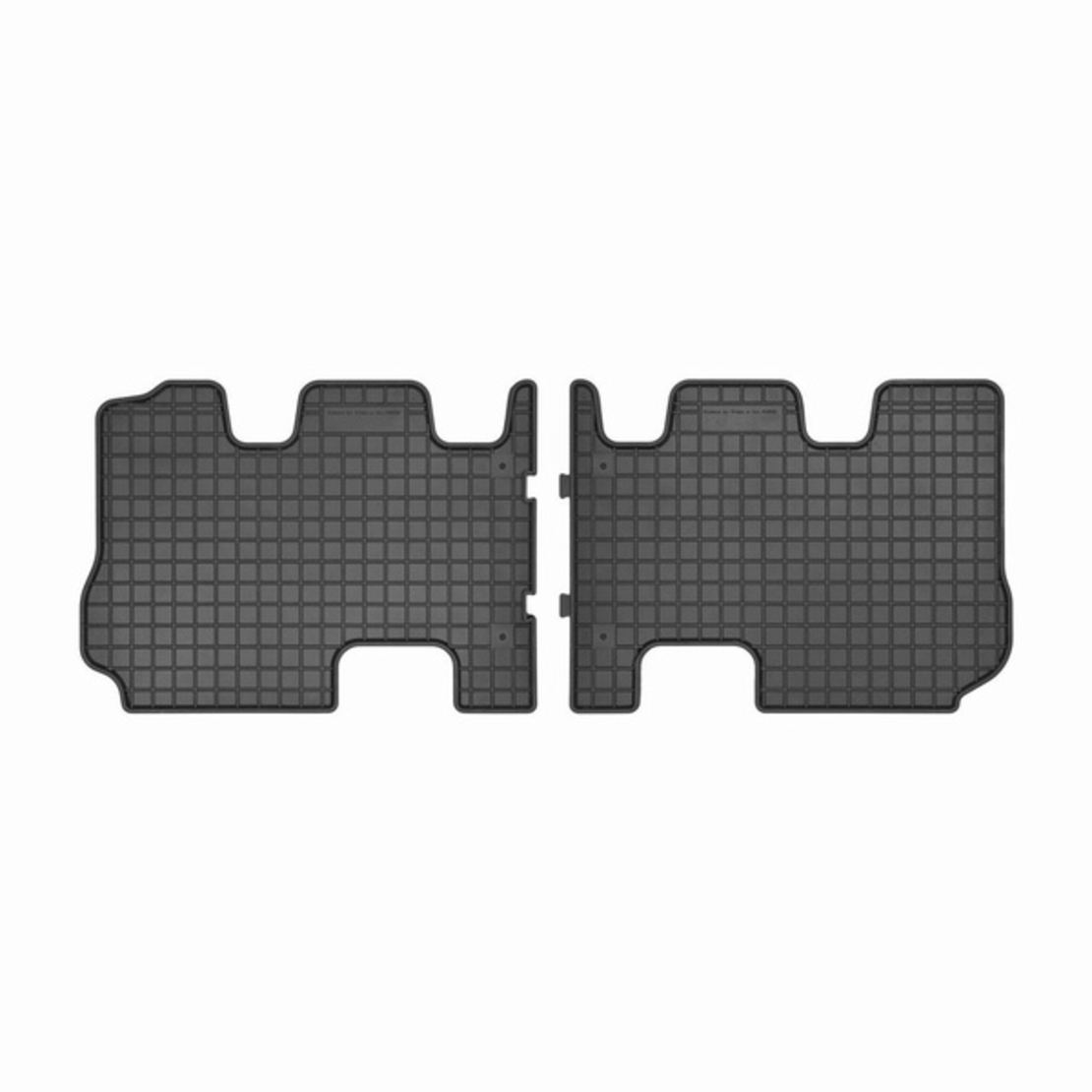 Set covorase Frogum, Cauciuc, Pentru Kia Sorento (III) din 2015, Pentru al treilea rand de locuri, Negru