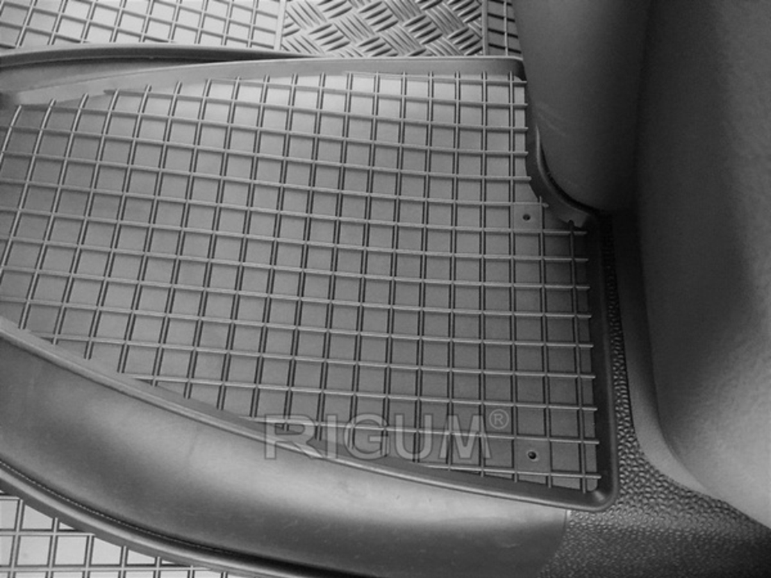 Covorase din cauciuc Volkswagen T6 Caravelle 2019 - 2-3 locuri