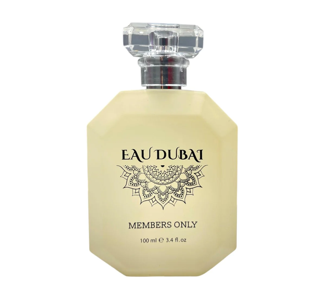 Apa de parfum MEMBERS ONLY, Eau Dubai, inspirat de Back XS de la Paco Rabanne, 100 ml