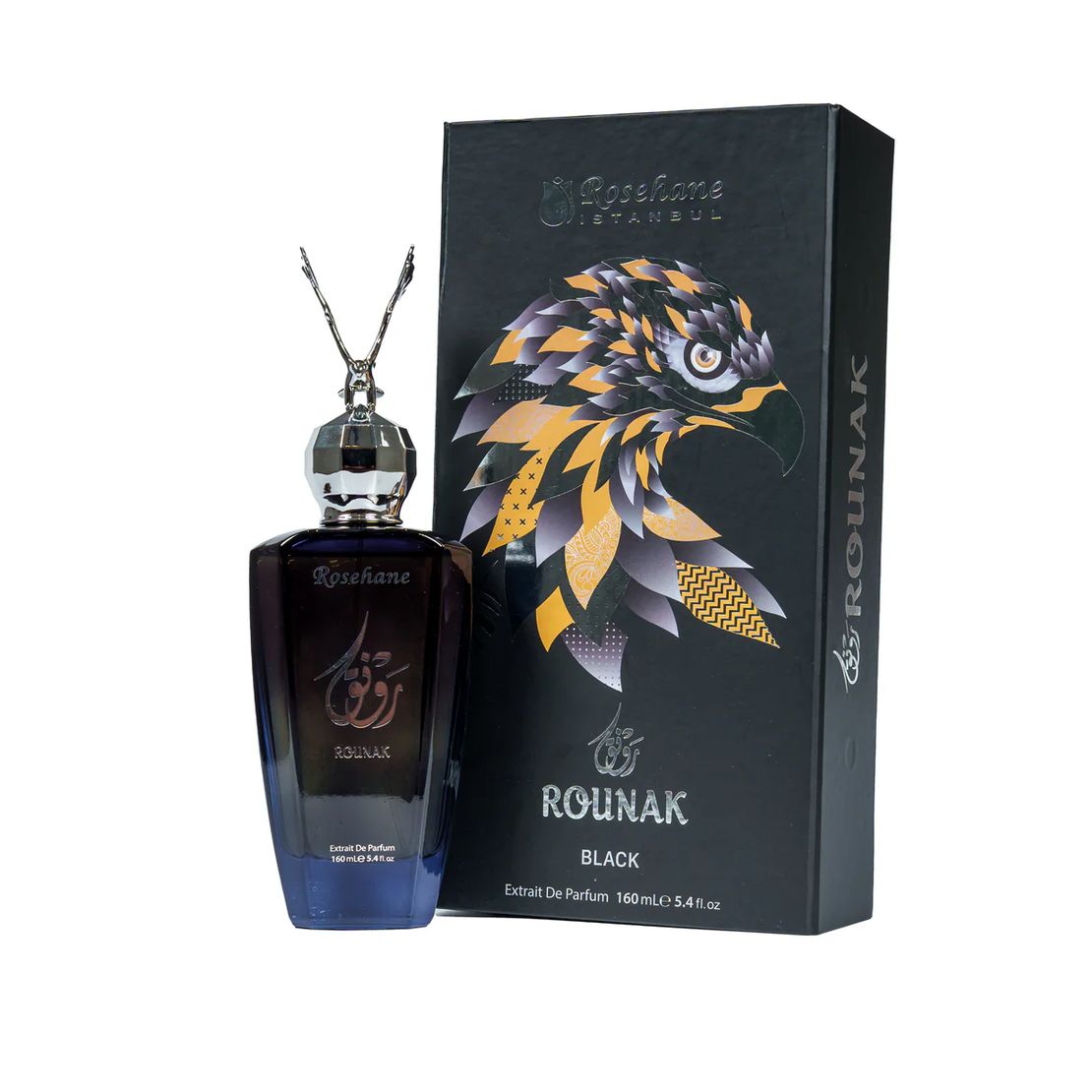 Extract de Parfum Rounak Dark Blue, Rosehane, 160 ml, Unisex