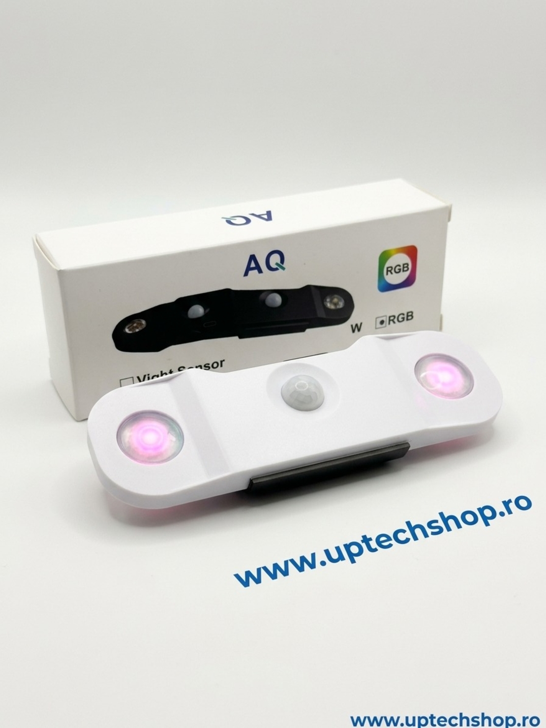 Lumină magnetică LED cu senzor de mișcare RGB