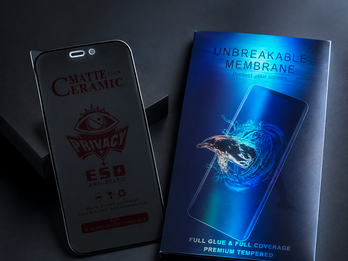 Folie de Protectie Ceramica, iPhone 16 Pro Max