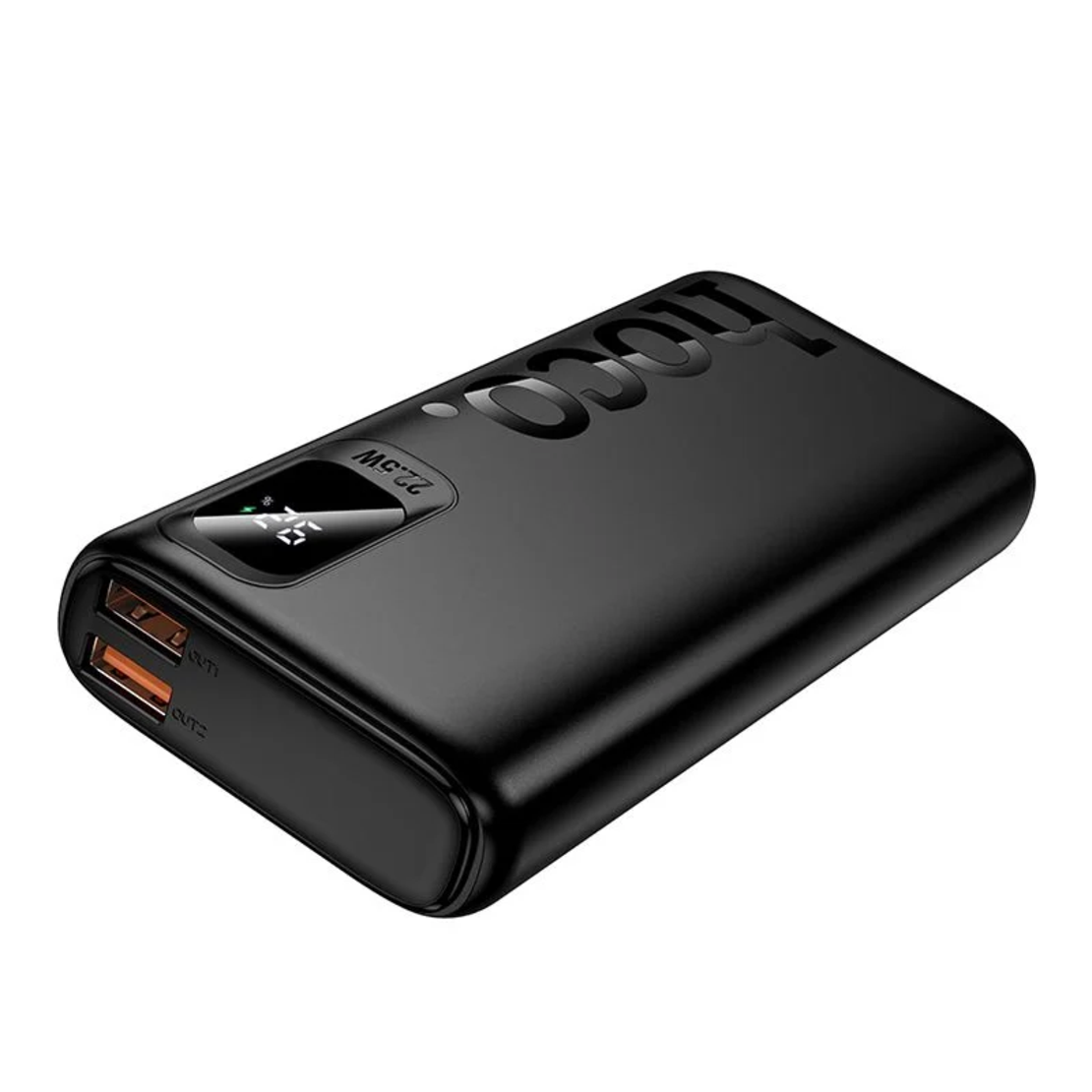 Baterie externa Hoco J158 Pro, QC PD, 2A, 22,5W, 10000 mAh, Negru