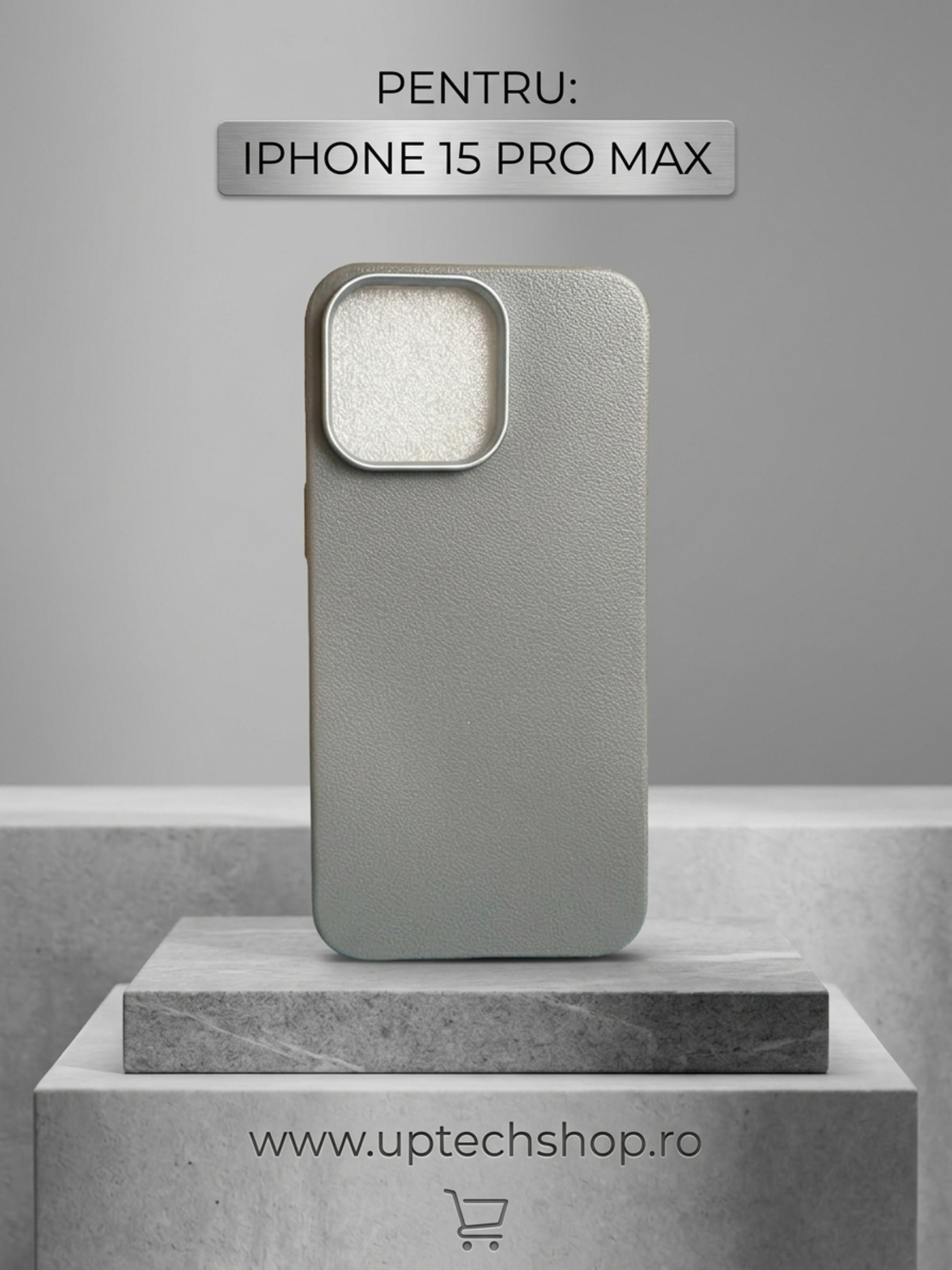 Husă de Protecție Iphone,15 Pro Max - Gri
