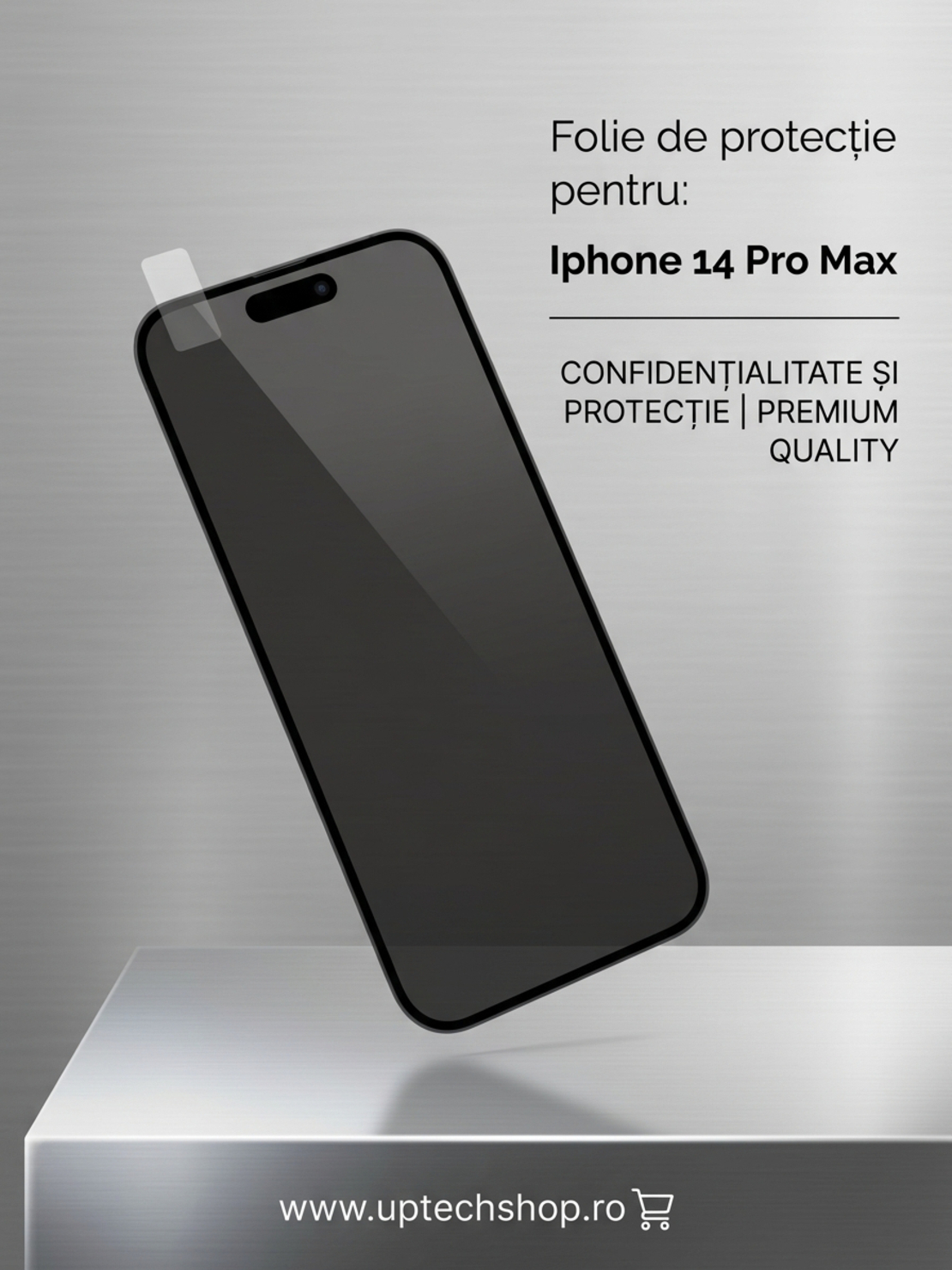 Folie protecție ecran confidențialitate iphone 14 Pro Max