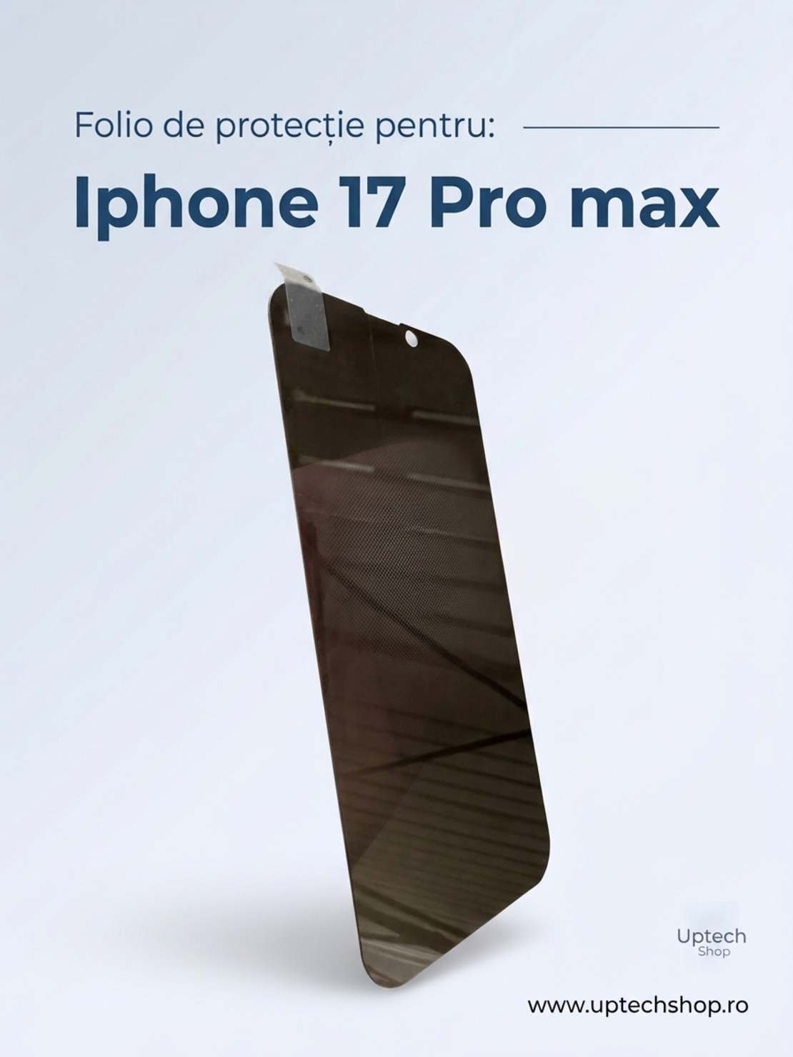 Folie protecție ecran confidențialitate iphone 17 Pro Max