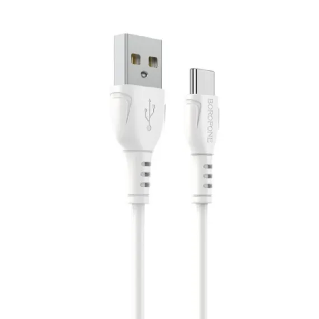 CABLU DATE TELEFON BOROFONE BX 51 USB TIP A LA TYPE-C 3A 1 METRU ALB
