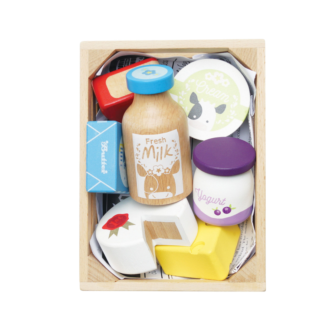 Ladita cu produse lactate, Le Toy Van, din lemn, 2 ani+