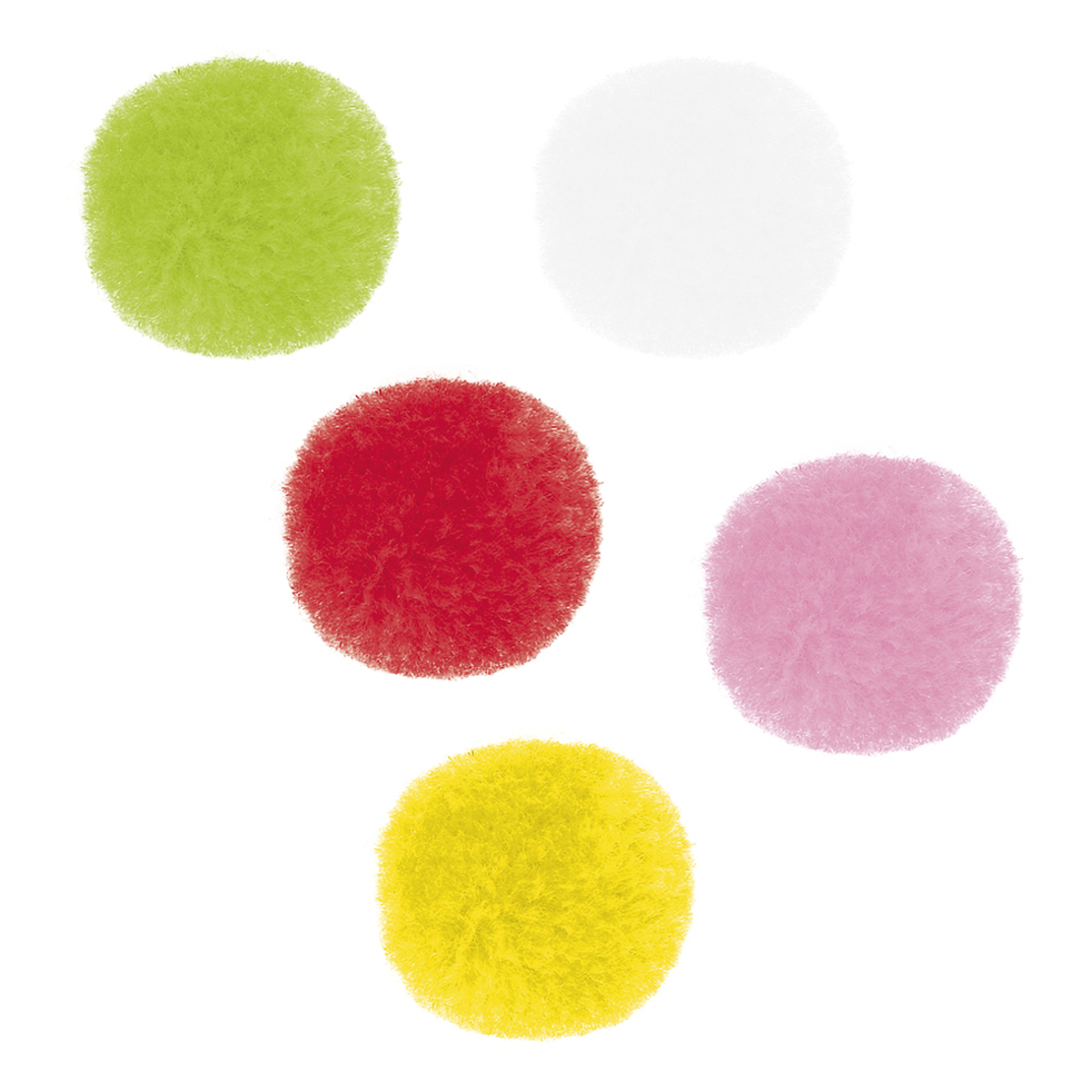Joc creativ pentru decorat, Janod, Lama Pom Poms, 3 cartonase