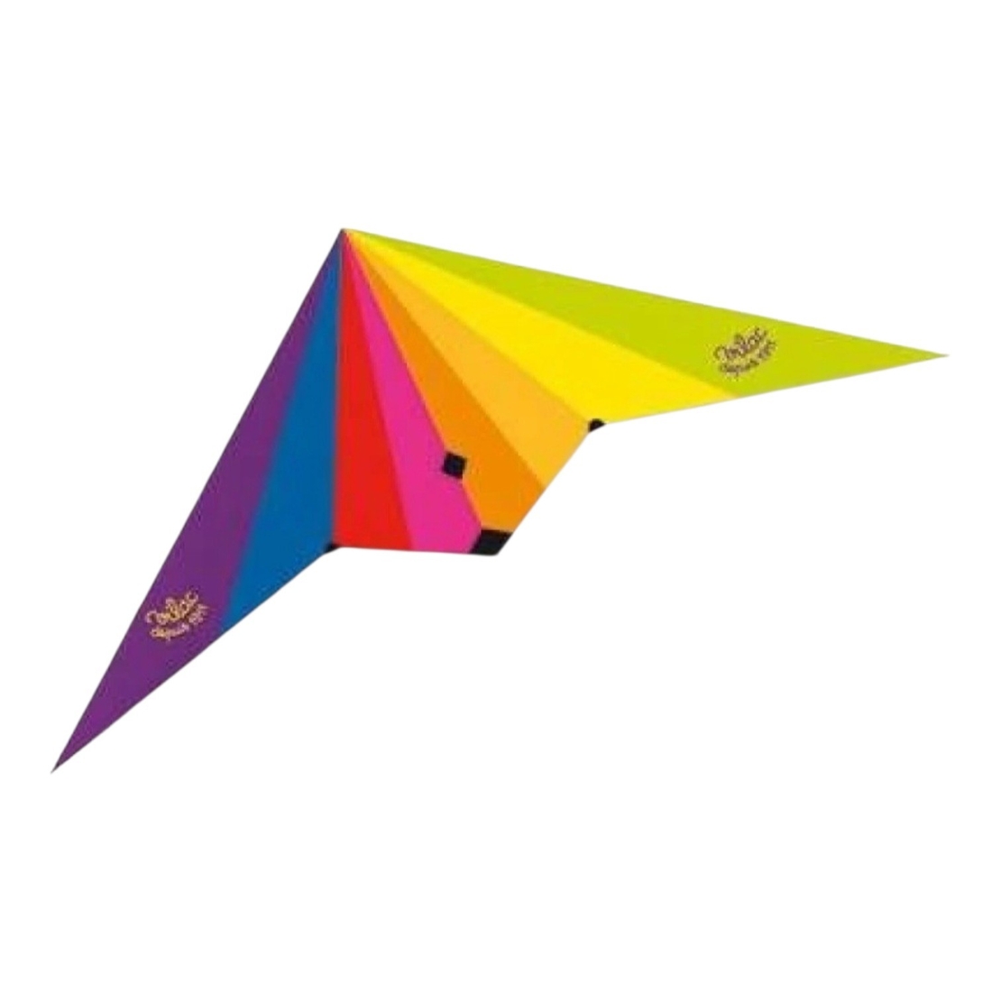 Zmeu acrobatic deltaplan cu două mânere pentru copii Vilac Curcubeu 160 cm