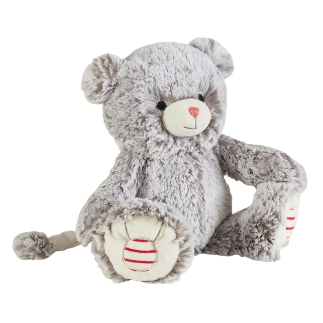 Jucarie de plus muzicala Kaloo K223004, Ursuletul Maé Prestige Grey cu melodie linistitoare, 31 cm, 0 luni+