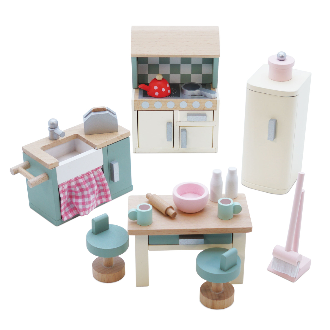 Mobilier pentru casuta, Le Toy Van, bucatarie Daisylane, din lemn