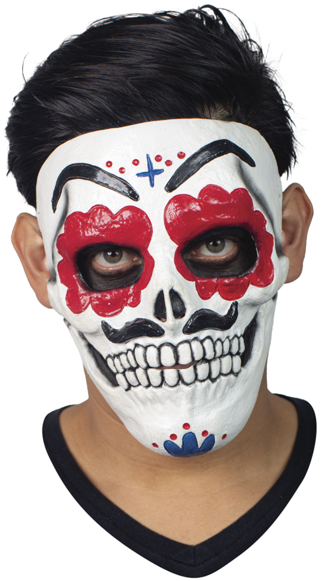 Mască Full-Face Schelet Rigid „Huesudo” – Stil Realiști / Halloween