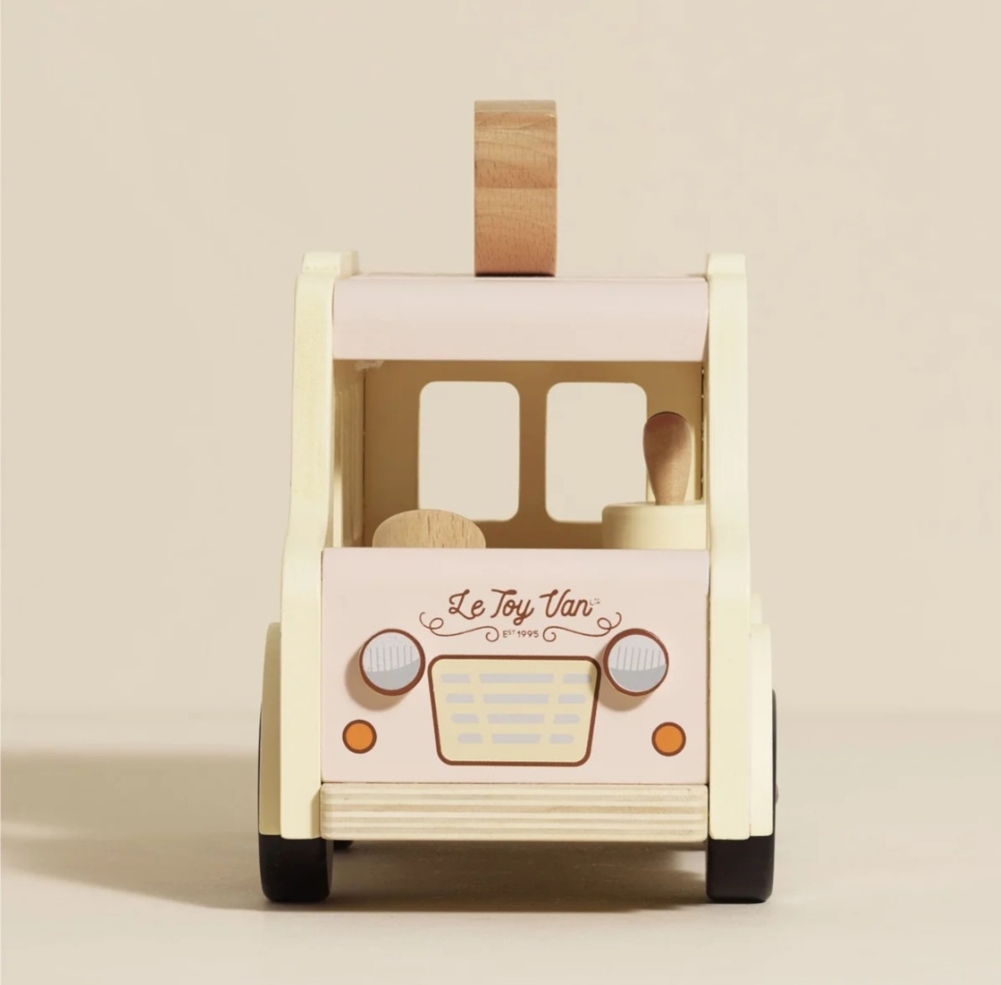 Mașină de Înghețată din Lemn Stil Retro Le Toy Van
