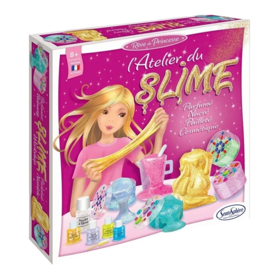Kit Științific și Creativ Atelierul de Slime, Sentosphere - Laborator Edu-Senzorial