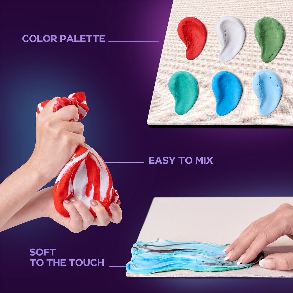 Set Creativ Tablou 3D OKTO Sensory Art - Crapi Koi, 30 x 40 cm