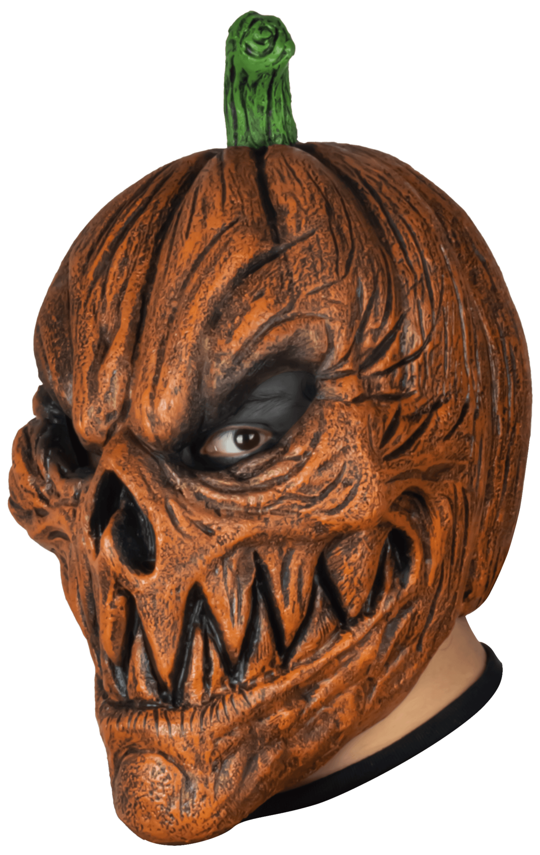 Mască Premium din Latex Barn Pumpkin Ghoul – Mărime Universală Adulți