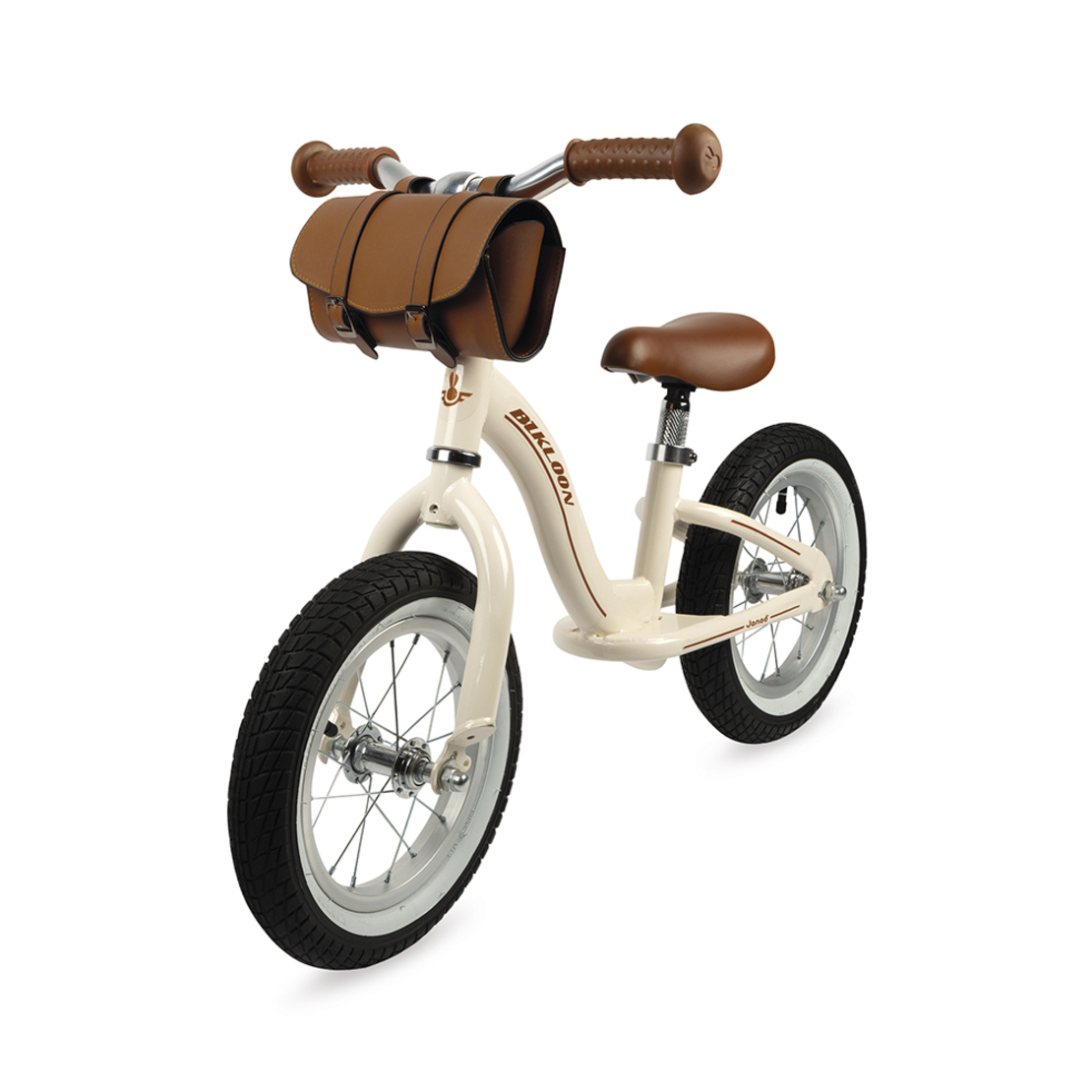 Bicicletă de Echilibru pentru Copii Bikloon  Vintage,Bej,Janod,3 ani