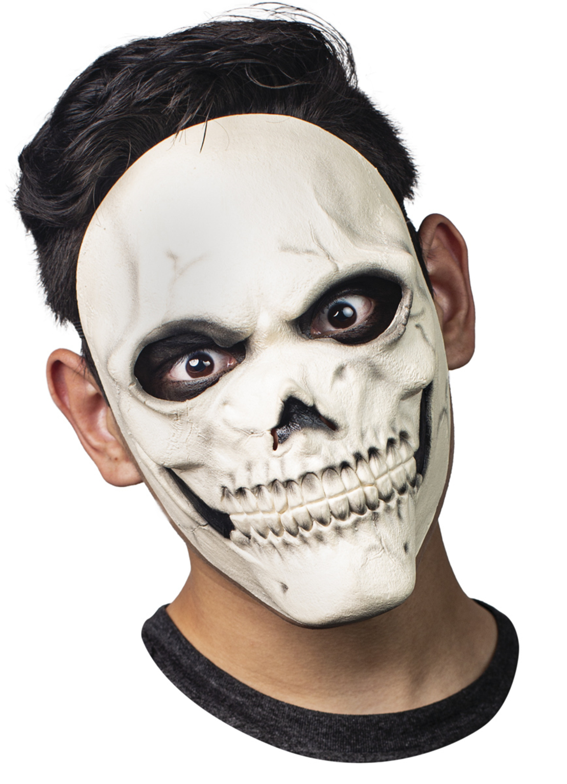 Mască Simple Skull - Partychimp , Semi-Mască din LateX, One Size