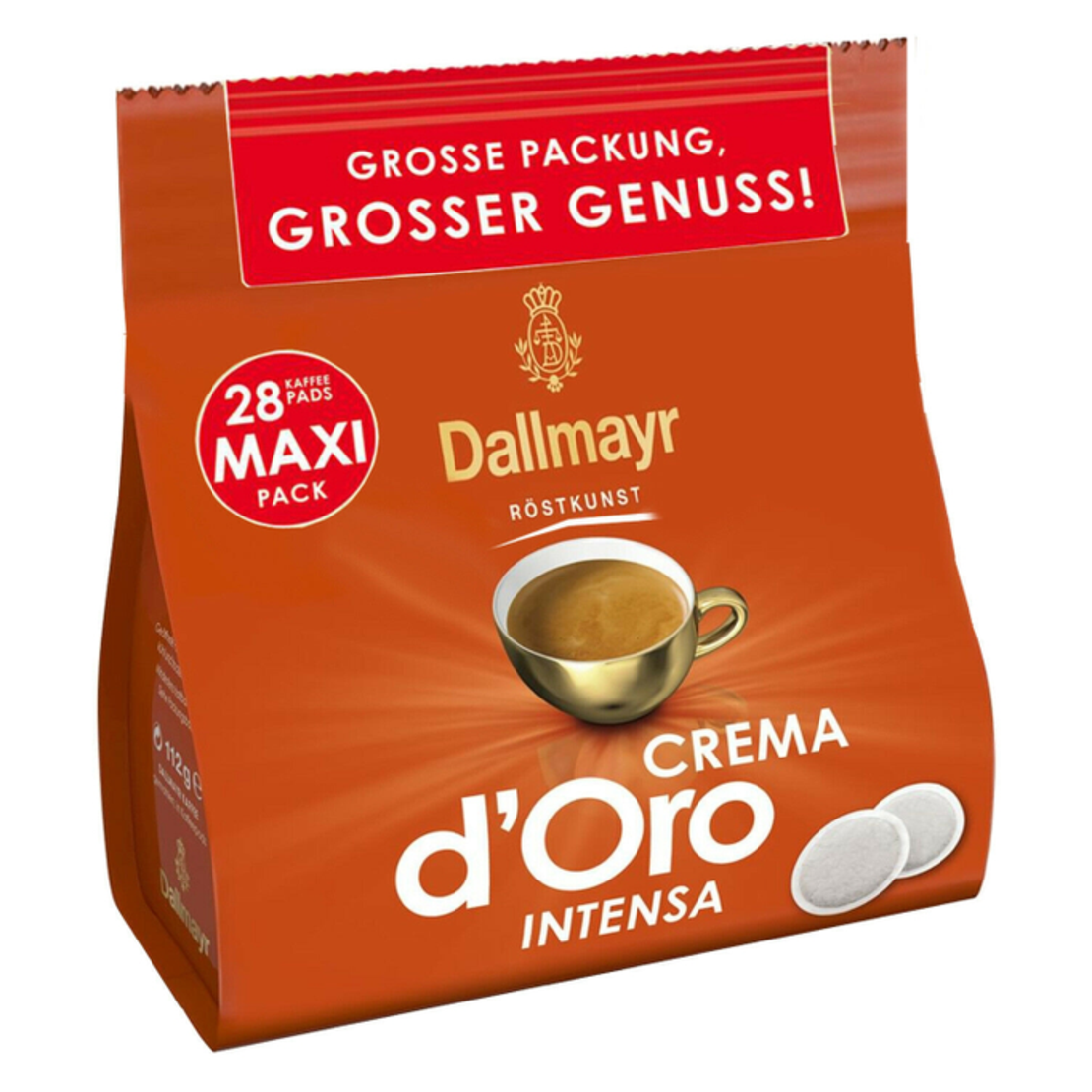 Paduri cafea Dallmayr Crema D'Oro Intensa 28 buc